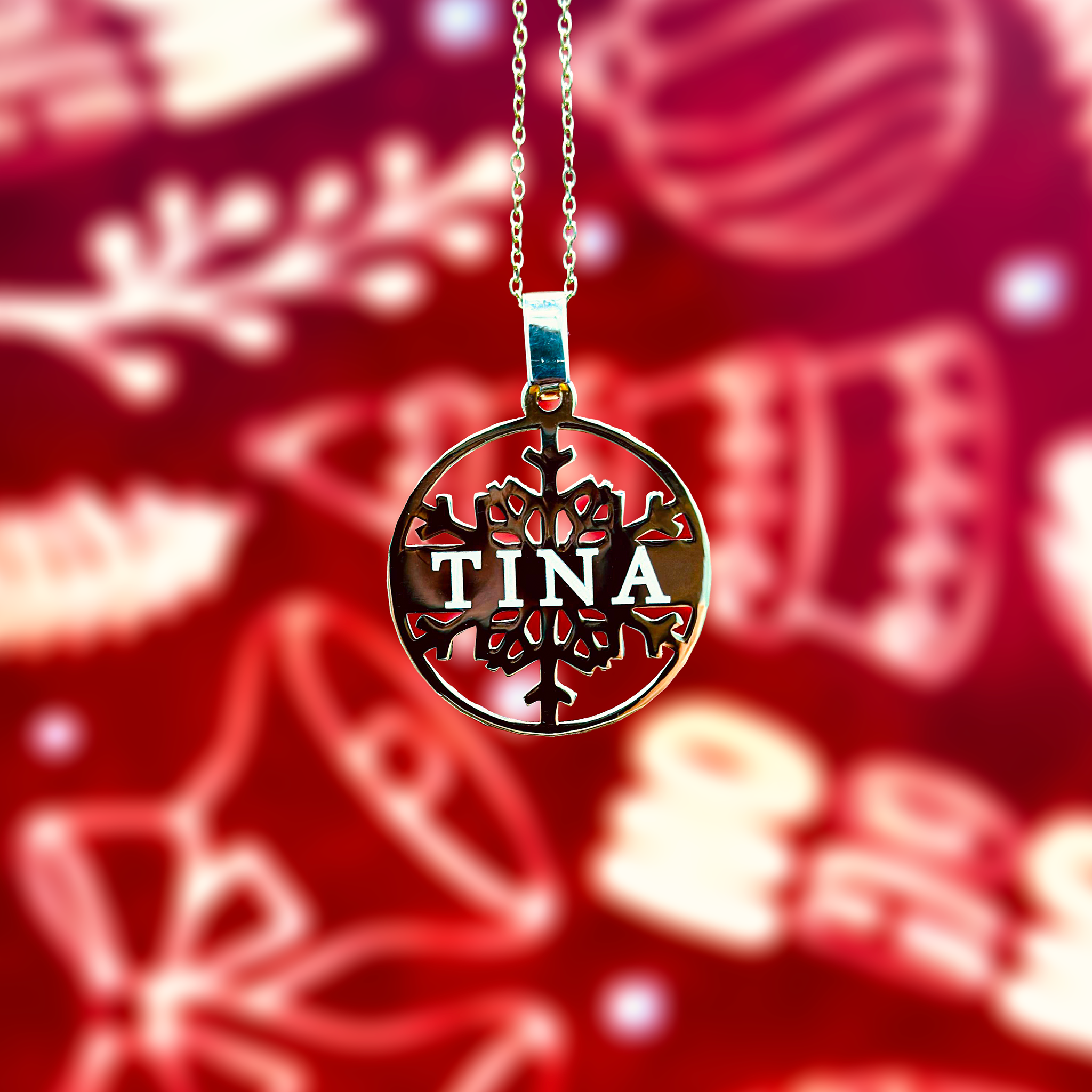 Custom Personalized Name Necklace – Engraved with Your Chosen Names