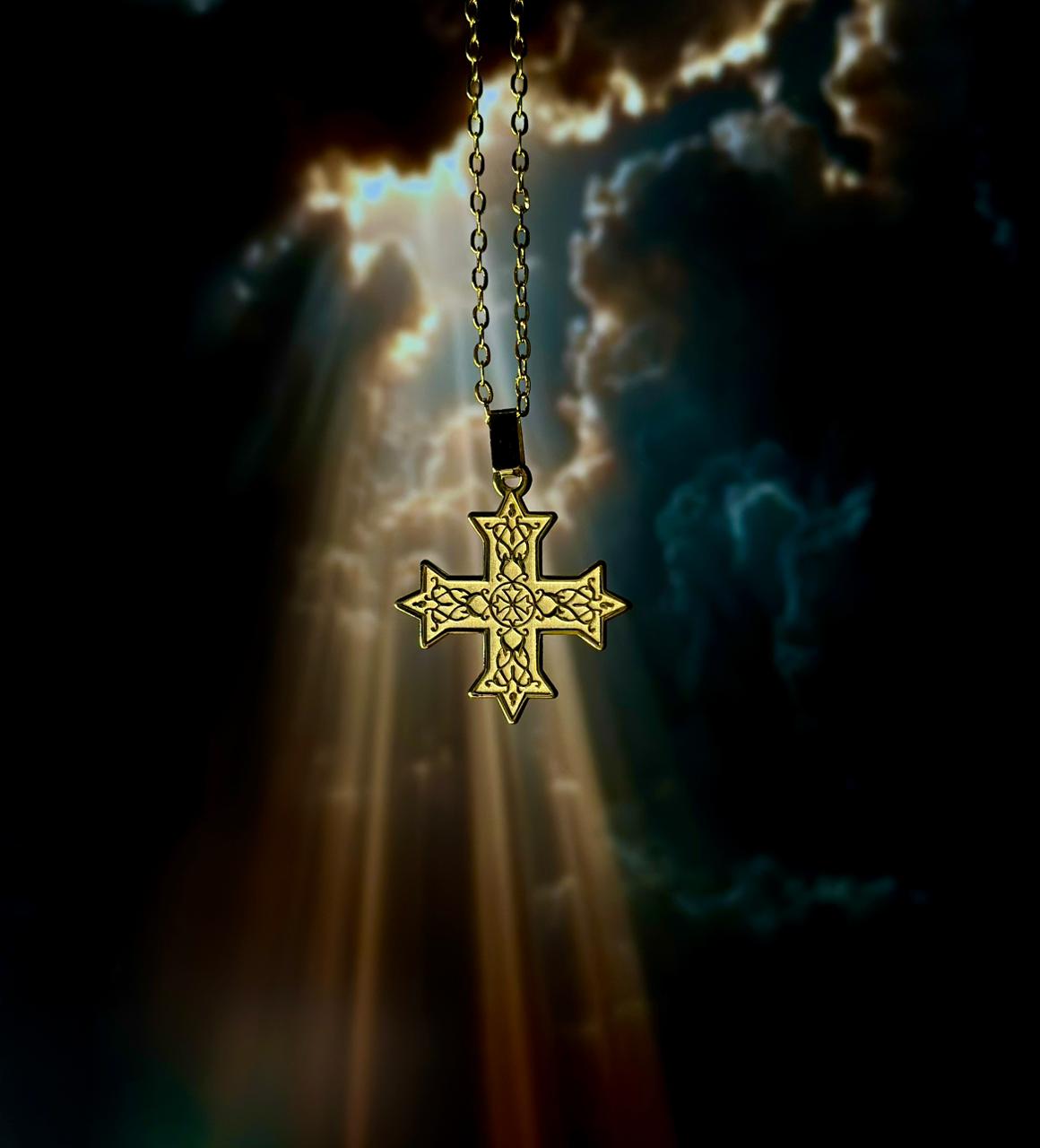 Custom Engraved Christian Cross Necklace ✝️